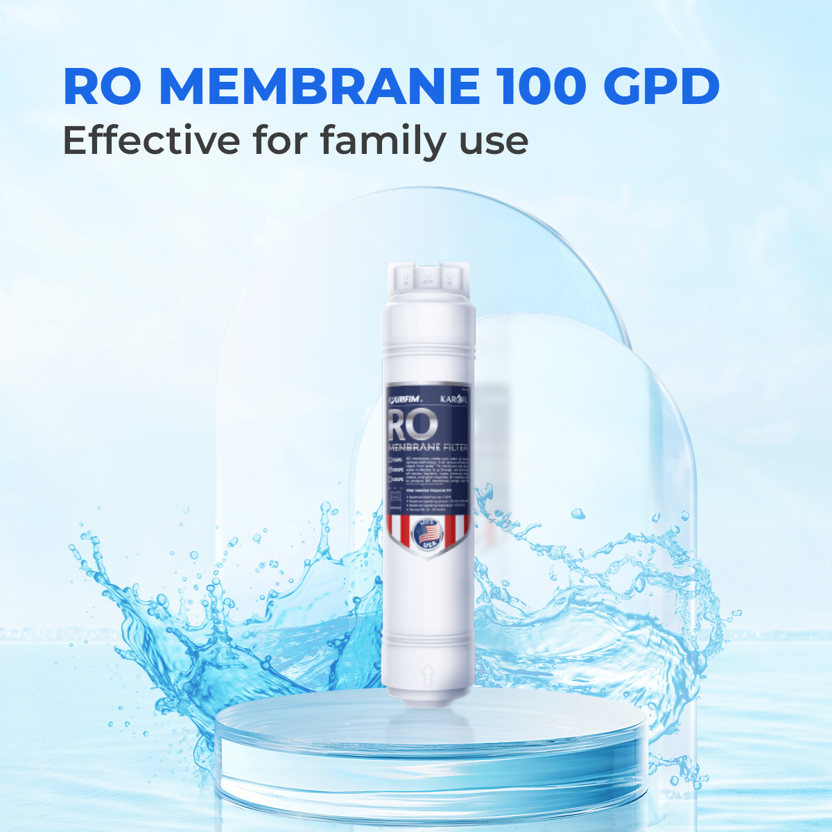 KAROFI HOT & COLD RO WATER PURIFIER KAD-X68