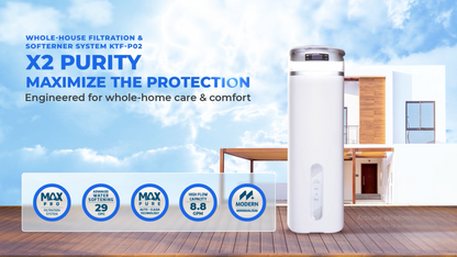 KAROFI WHOLE-HOUSE FILTRATION & SOFTENER SYSTEM KTF-P02