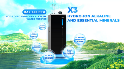 KAROFI HYDROGEN ALKALINE WATER PURIFIER KAE-S86 PRO